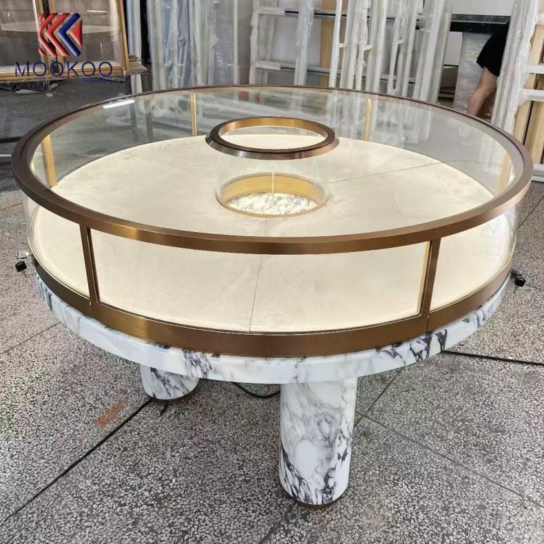 Marble Base Jewelry Display Cabinet suppliers