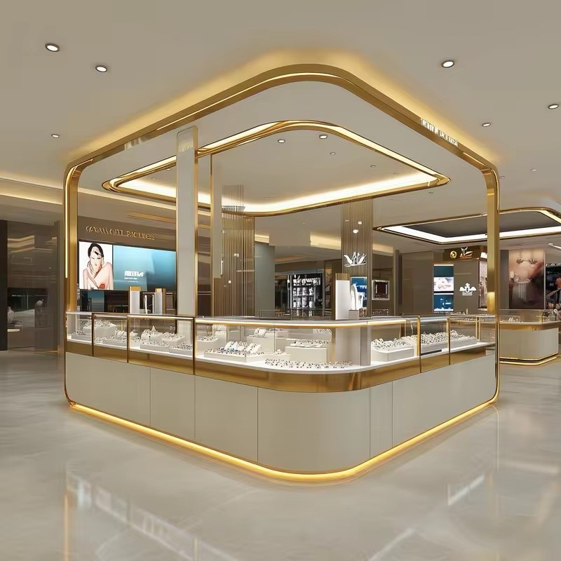 Juveelikeskuse kioski vitriin
