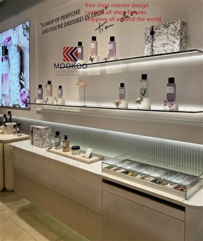 Displei kujunduse näitus parfüümiks Duty Free Shop