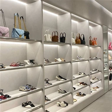 Kõrgklassi käekoti salongi sisekujundus