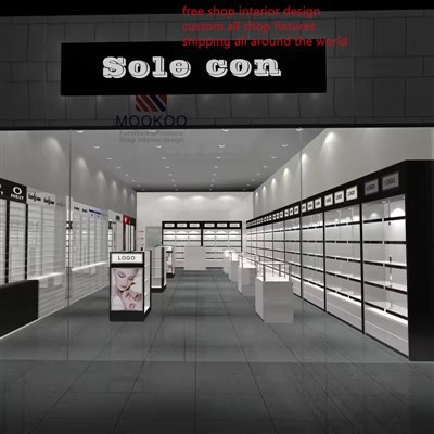 Led-valgustusega parfüümivitriin tollimaksuvaba poodi