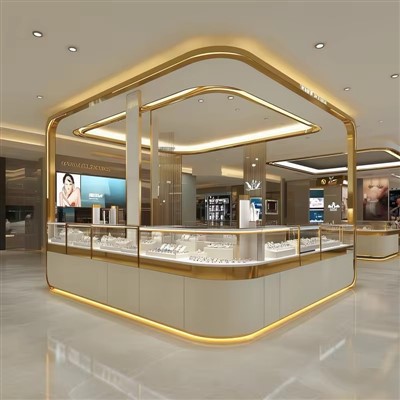 Juveelikeskuse kioski vitriin