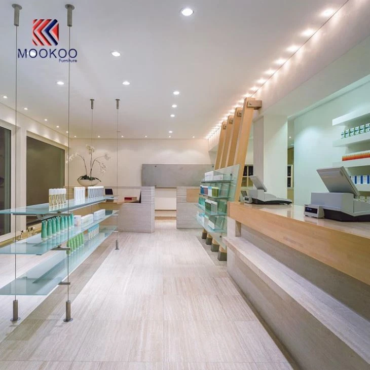 Modern Style Pharmacy Shop Interior Furniture