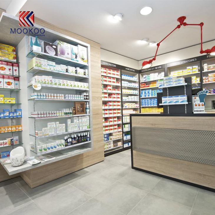 Jaemüügi Farmacia poe sisekujundus