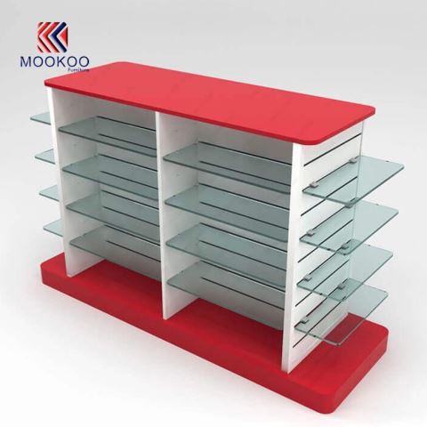 Kvaliteetsed apteekide klaasriiulid